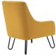 Pearl Fabric Breakout Reception Chair